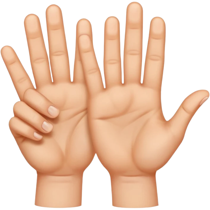 Dedos cruzando  emoji