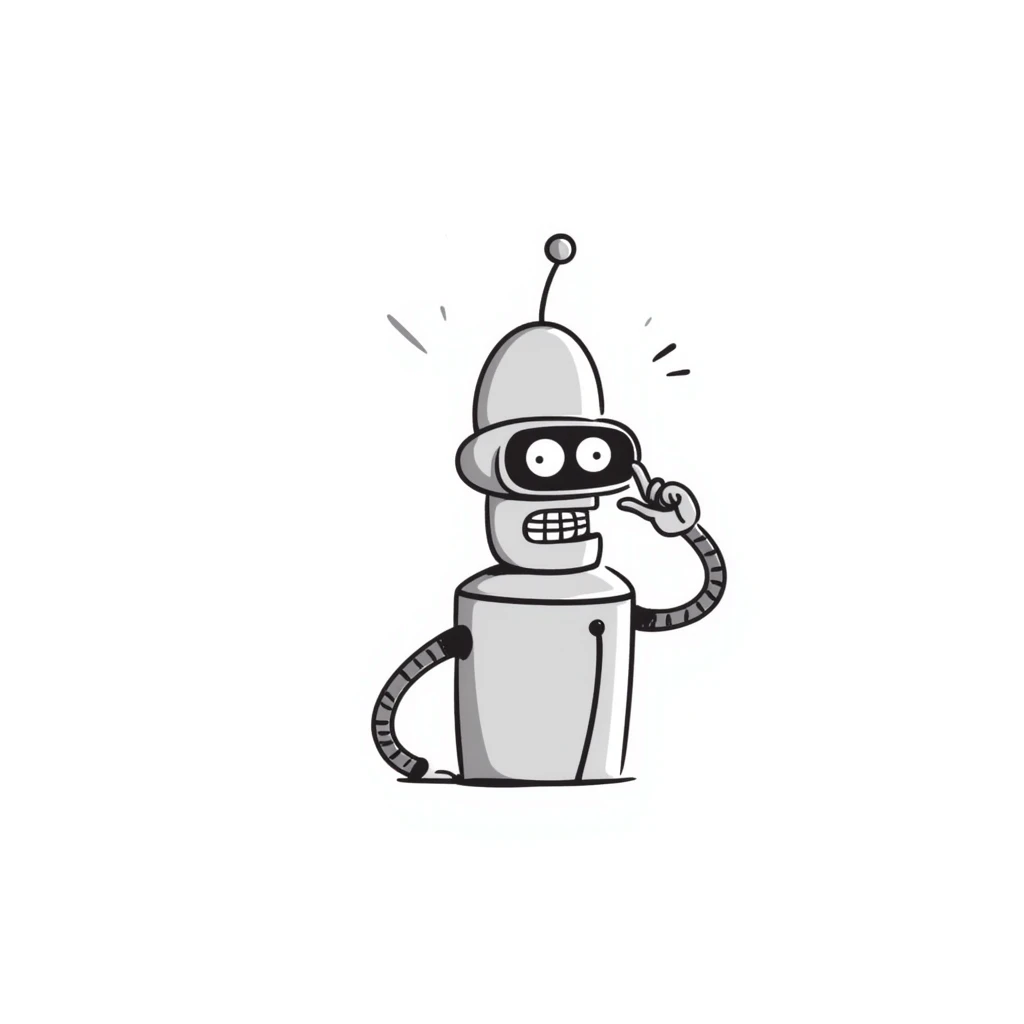 Robot Bender emoji