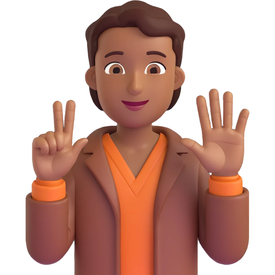 hand making the 'OK' gesture, brown skin tone emoji