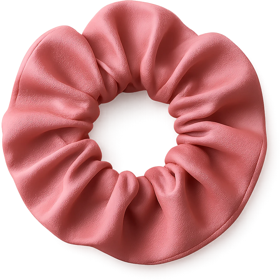 pink scrunchie emoji