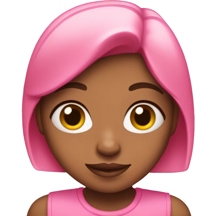 pink girl  emoji