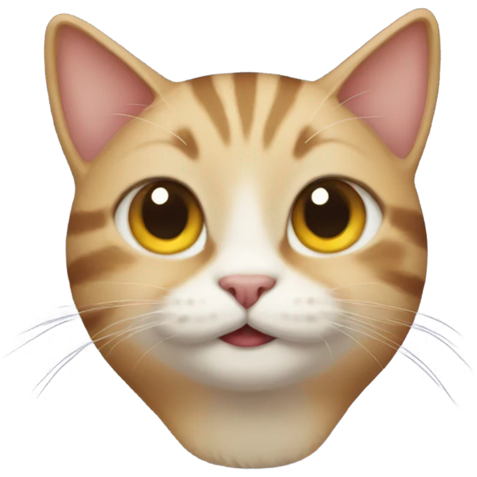 Cat smiling emoji