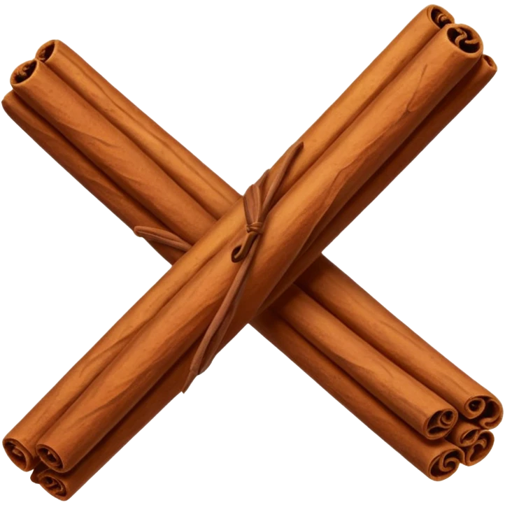 две палочки корицы emoji