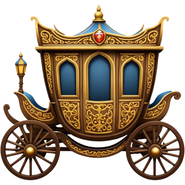 medieval carriages emoji