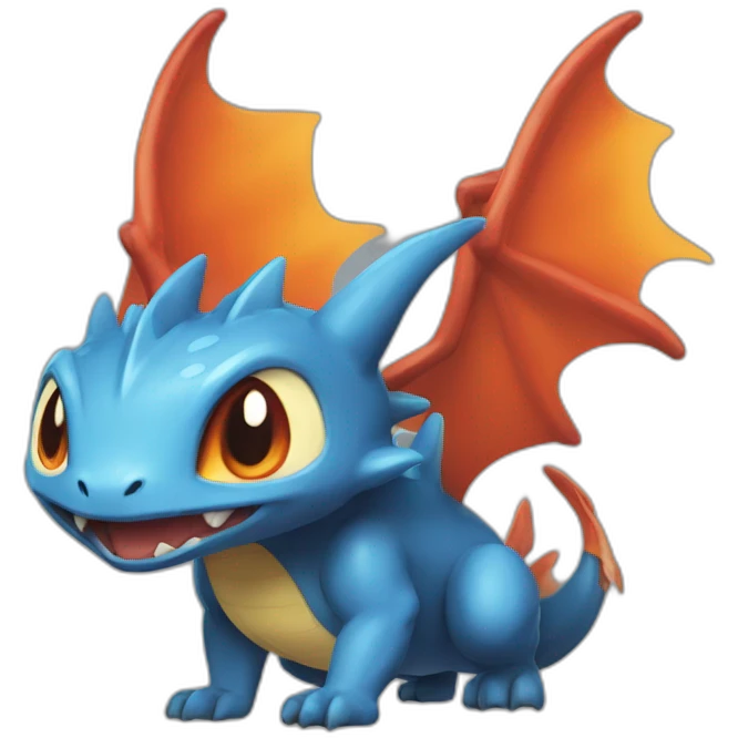 Dracaufeu pokémon emoji