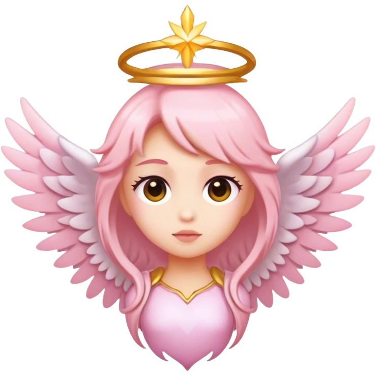 seraphim light pink emoji