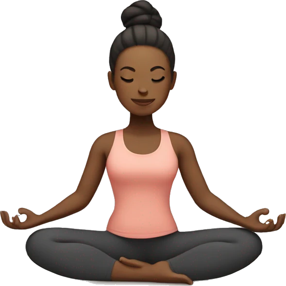 Yoga girl emoji