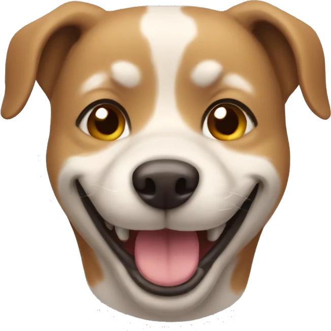 smiling dog emoji emoji