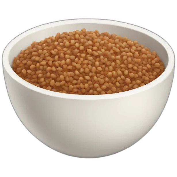 Bowl of Buckwheat emoji