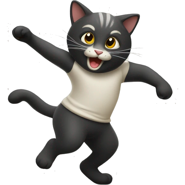 dancing cat emoji