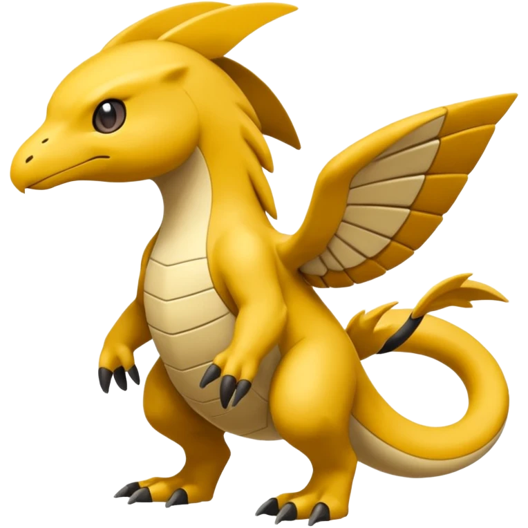 Helioptile-Cyclizar-Pokémon, full body emoji