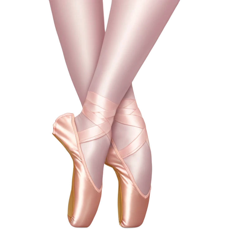 ballerina pointe shoe emoji