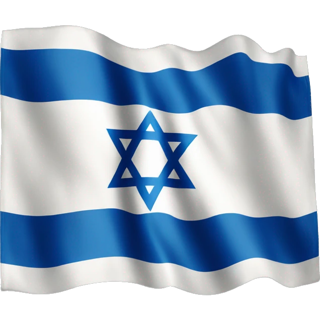 Israel flag with an x emoji