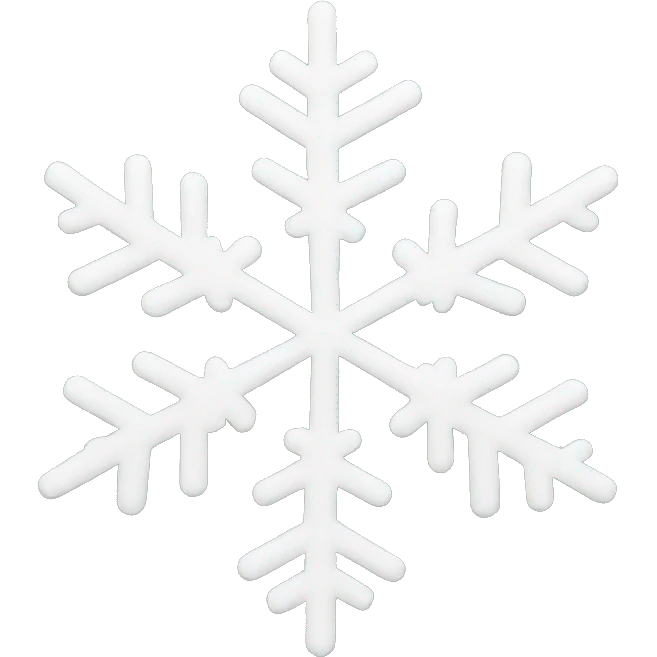 snowflake emoji