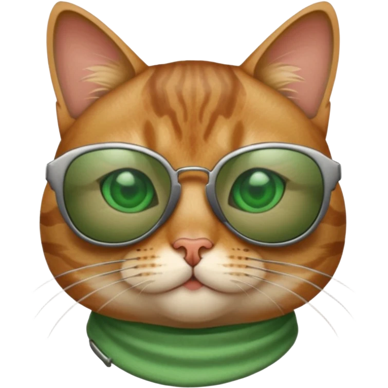 Cat wearing sunglasses emoji