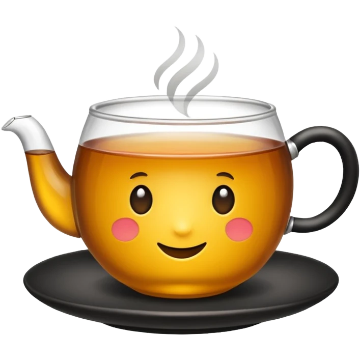 Tea black emoji