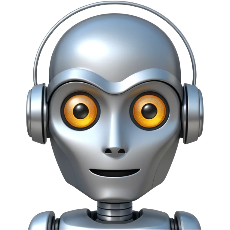 3d movie robot cartoon emoji