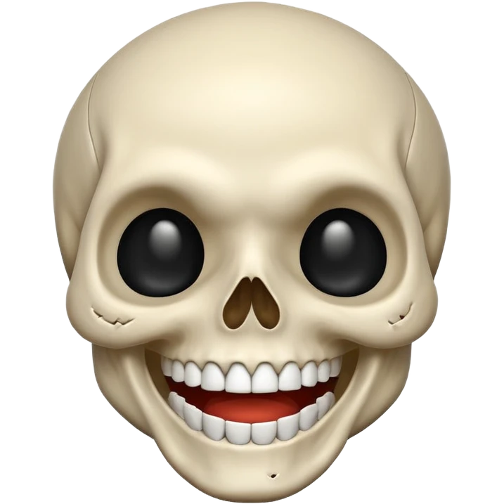 Skull laughing  emoji