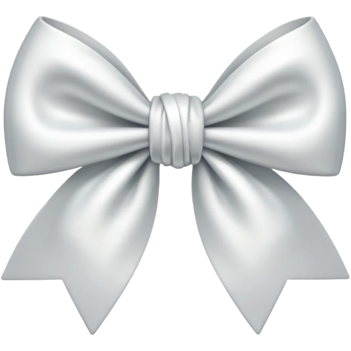 bow white emoji