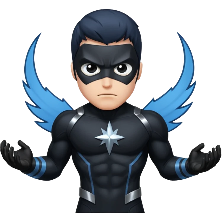 marvel character black bolt emoji