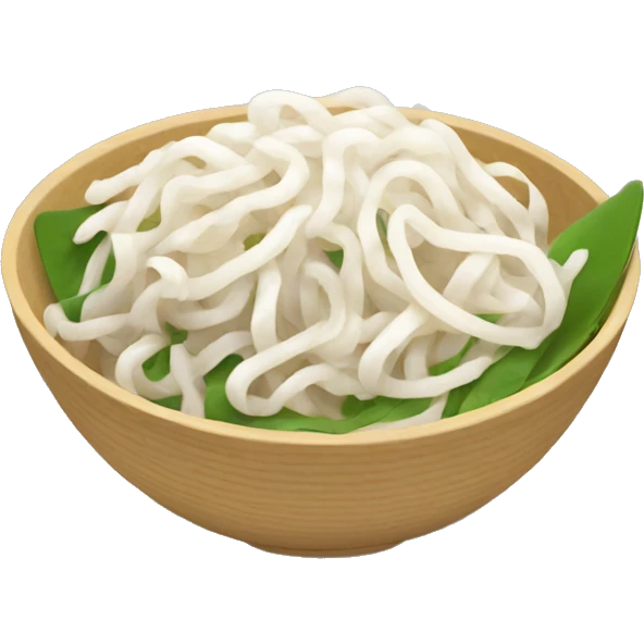 Rice noodle emoji