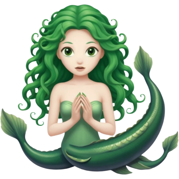 scylla a nymph with six eel heads and a monster body emoji