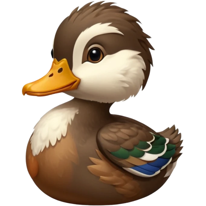 baby Mallard duck emoji