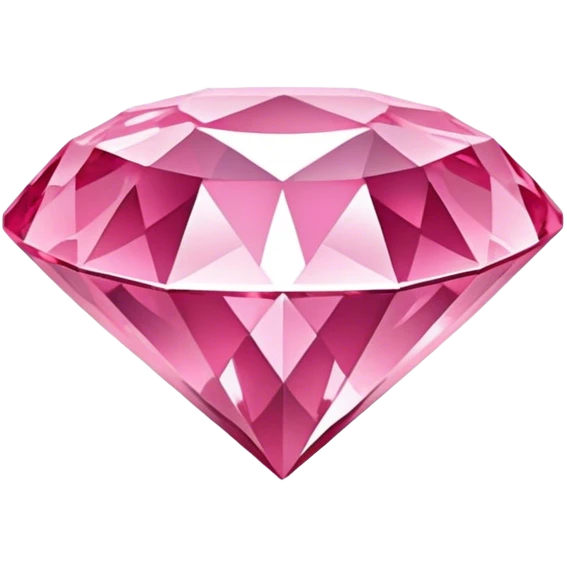 Pink diamond  emoji