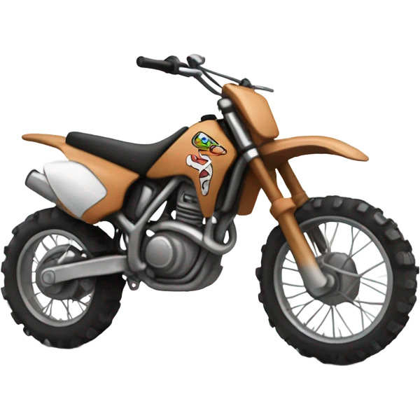 Dirt bike emoji