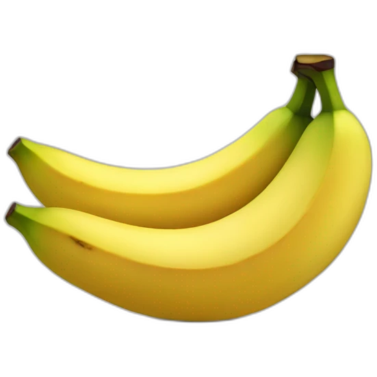 Banane entrain de manger une banane  emoji