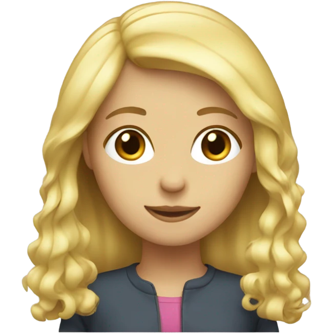 Girl blonde emoji