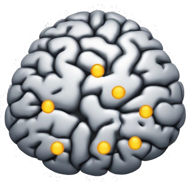 Brain Information retention emoji