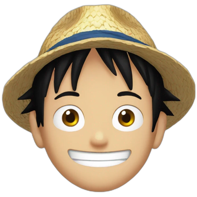 Luffy emoji