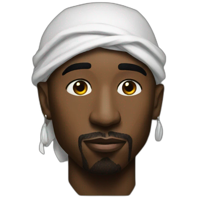 Tupac emoji