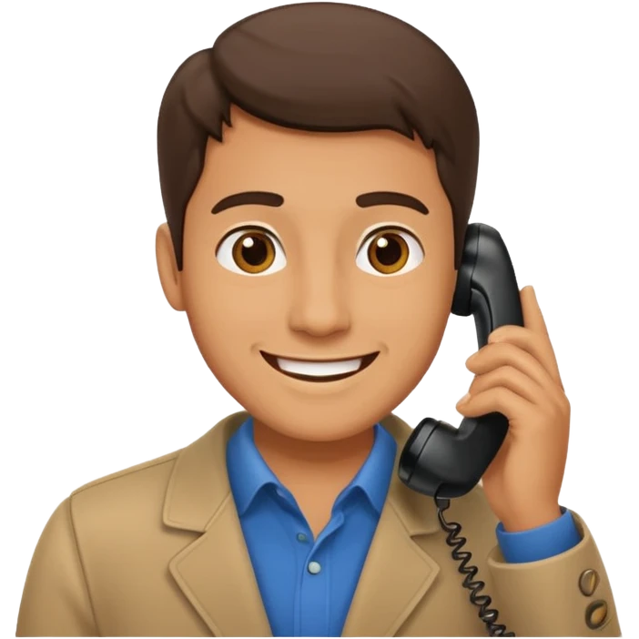 CHICO HABLANDO POR TELEFONO emoji