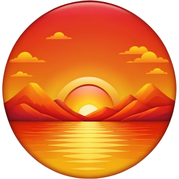 Sunset  emoji