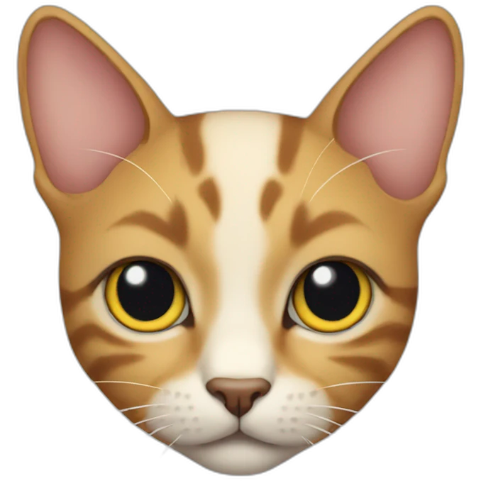 Cat side eyeing emoji