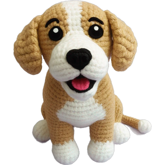 dog crochet emoji