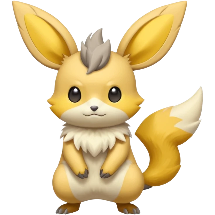 Victini-Pichu-Minccino-Fakémon-hybrid-creature (full body)  emoji