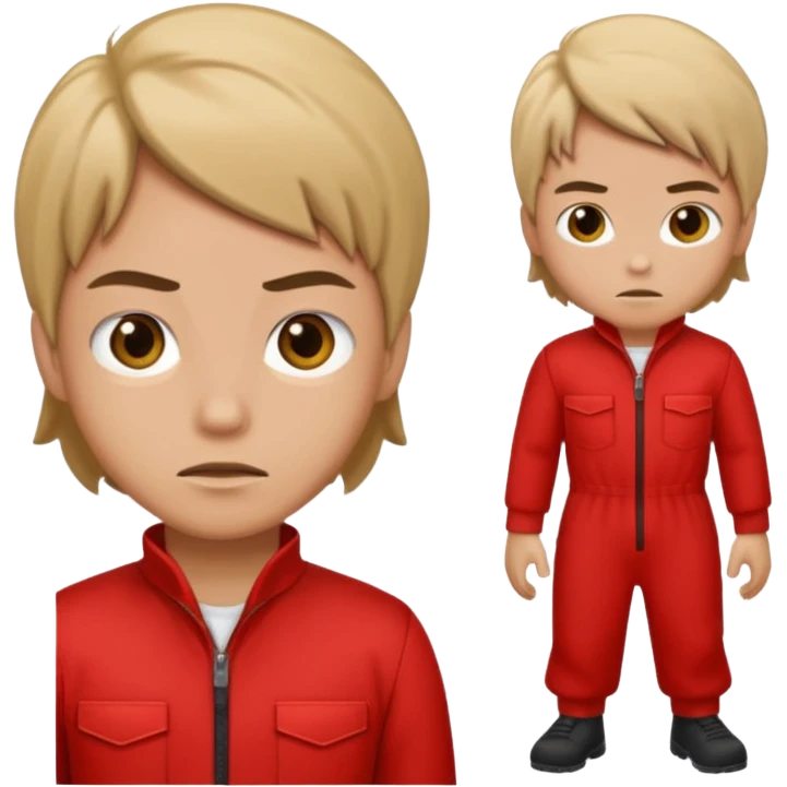 Tokyo in the Money Heist TV show emoji