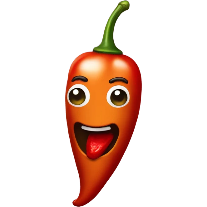 Spicy chilli emoji