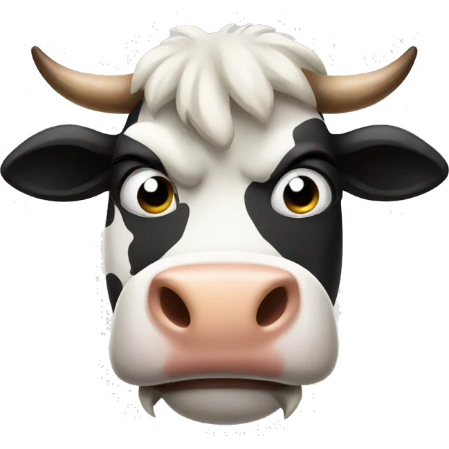 angry cow  emoji