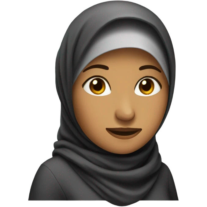 Hijab-wearing female psychologist emoji emoji