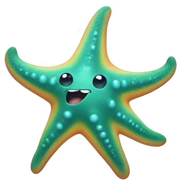 alien starfish emoji