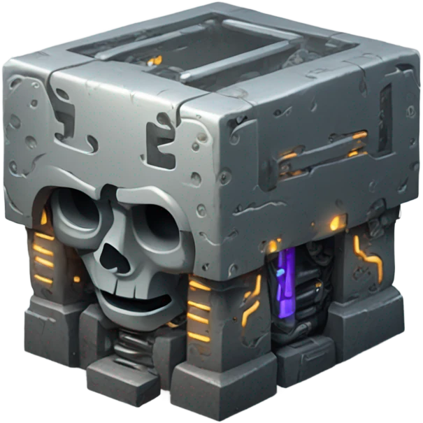 Cyborg grave emoji