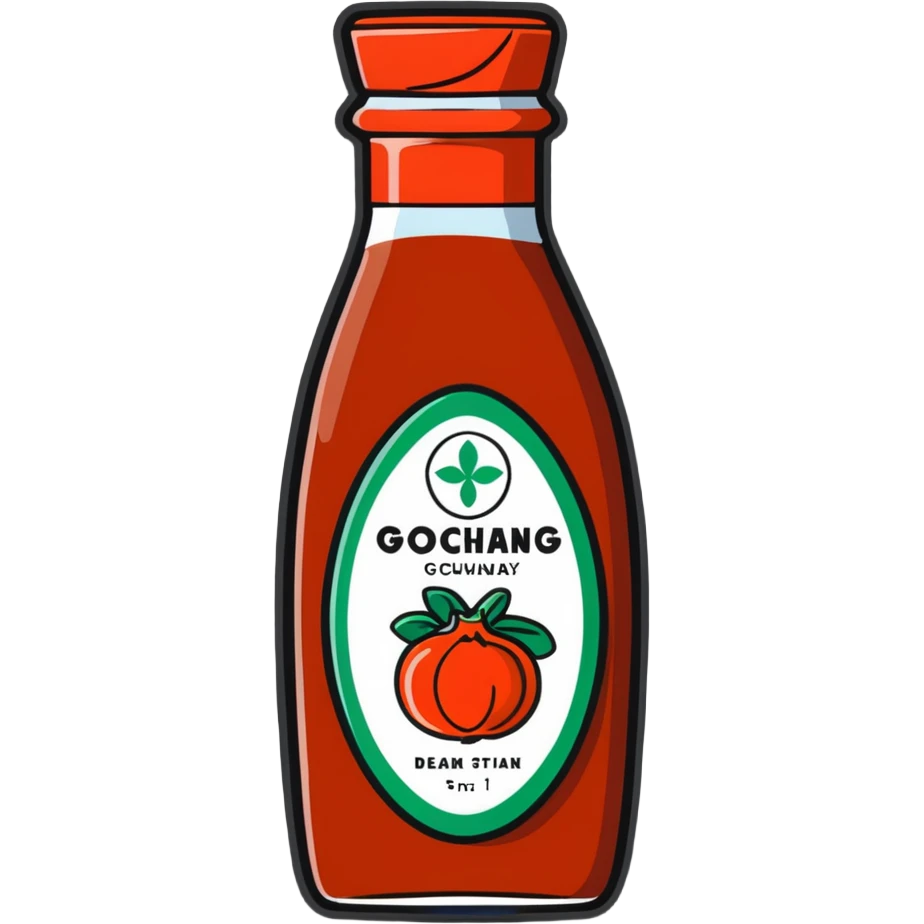 gochujang bottle emoji