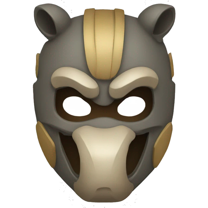 Macho raton mask emoji