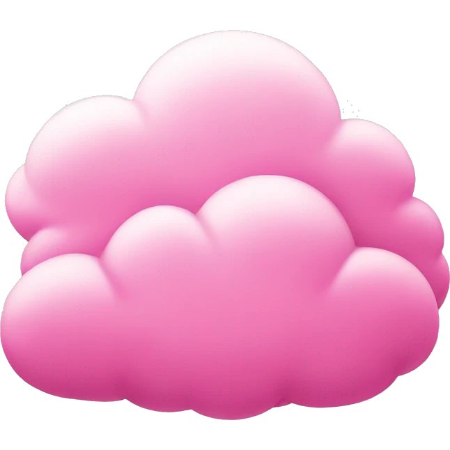 pink cloud  emoji