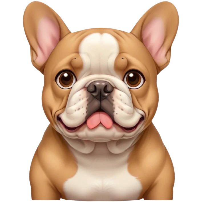 Frenchie bull dog emoji