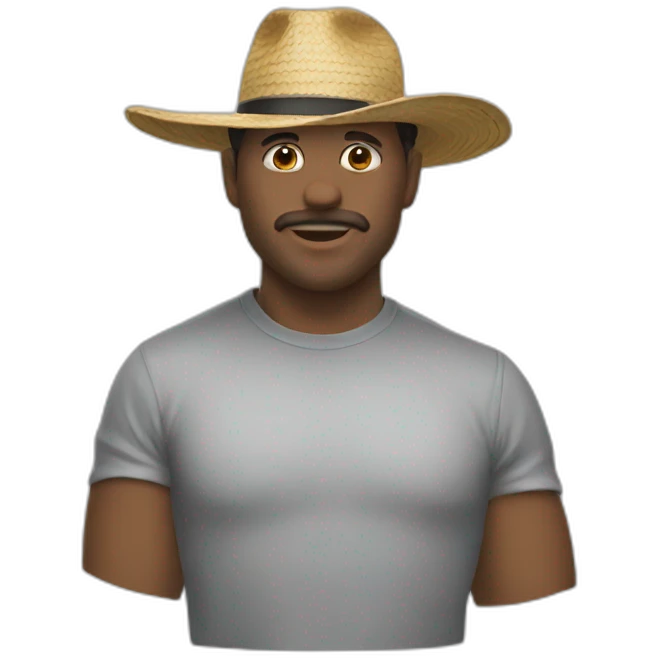 Chat-chapeau emoji